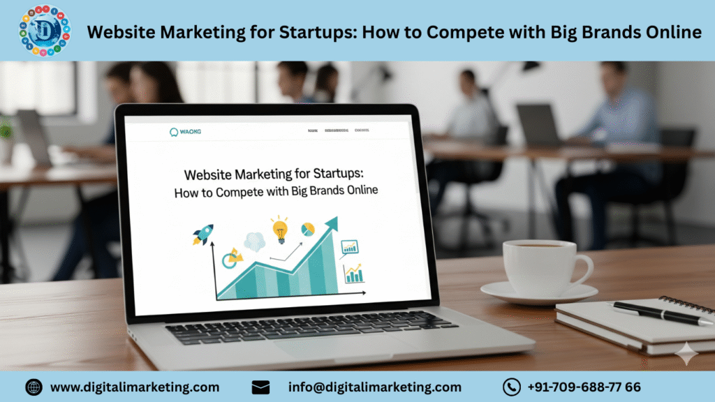 Website Marketing for Startups: How to Compete with Big Brands Online 1 Website Marketing for Startups How to Compete with Big Brands Online